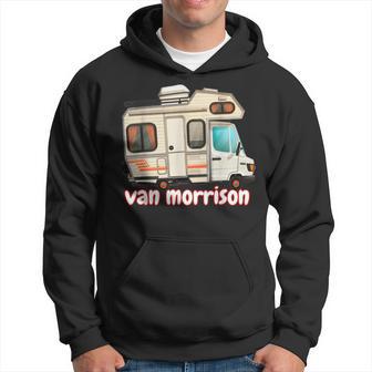 A Van Called Morrison Iconic Vintage Surfer Van Van Life Hoodie - Monsterry DE