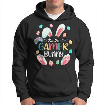 Video Game Easter Bunny Eggs Gamer Easter Gaming Hoodie - Thegiftio UK