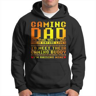 Video Games Player Fathers Day Gamer Dad Gaming Hoodie - Monsterry DE