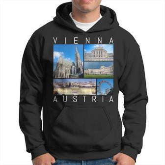 Vienna Austria Souvenir Vienna Famous Landmarks Hoodie - Seseable