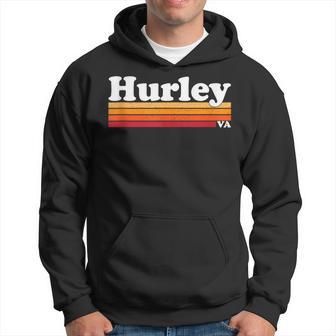 Vintage 1980S Graphic Style Hurley Virginia Hoodie - Seseable