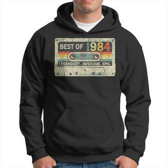 Vintage 1984 Limited Edition Cassette Tape 38Th Birthday Hoodie - Monsterry AU