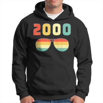 Vintage 2000 T For Retro 2000 Birthday Hoodie - Thegiftio UK