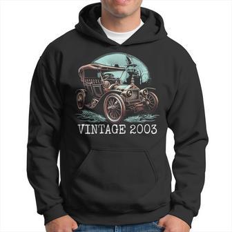 Vintage 2003 Steampunk Classic Car Automobile 21St Birthday Hoodie - Monsterry AU