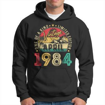 Vintage 40Th Birthday April 1984 40 Year Old Women Hoodie | Mazezy