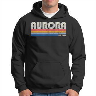 Vintage 70S 80S Style Aurora Ny Hoodie - Monsterry AU