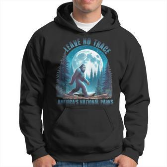 Vintage Bigfoot Leave No-Trace America's National Parks Hoodie - Monsterry AU