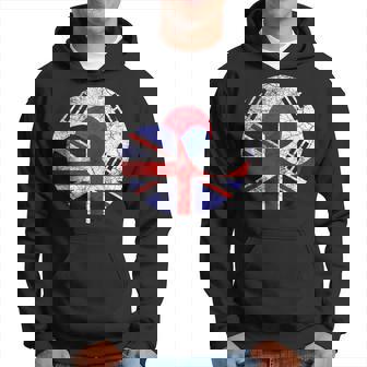 Vintage British & South Korea Flags Uk And South Korean Hoodie - Thegiftio UK