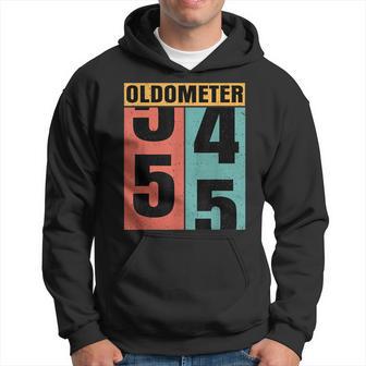 Vintage Car Lover Odometer 55 Years Old 55Th Birthday Hoodie - Monsterry AU