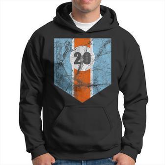 Vintage Car Racing And Motorsport Race Livery Pocket Hoodie - Thegiftio UK