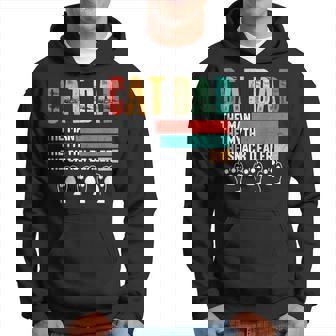 Vintage Cat Dad The Man The Myth Snack Dealer Father Day Hoodie | Mazezy