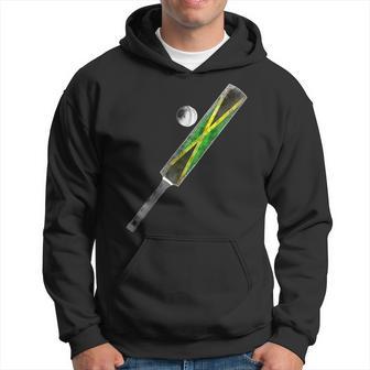 Vintage Cricket Jamaica Flag Jamaican Pride Hoodie - Monsterry UK