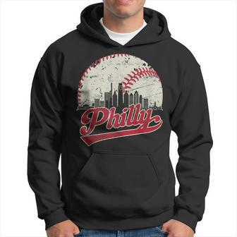Vintage Distressed Philly Baseball Lovers Hoodie - Monsterry UK