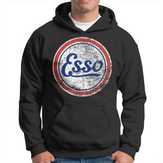 Vintage Esso Gas Station Sign Hoodie - Monsterry DE