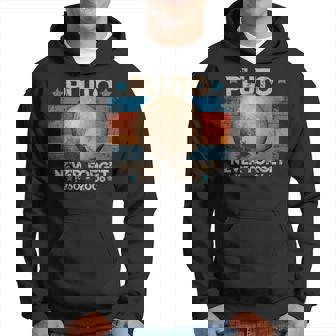 Vintage Never Forget Pluto Planeta Plutón Astronomía Space Sudadera - Regaloses