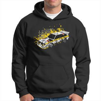 Vintage German Group B Rally Car Racing Motorsport Livery Hoodie - Monsterry DE