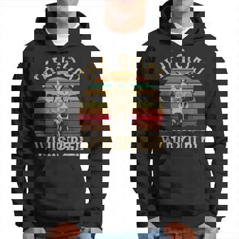 Vintage The Goat Whisperer Goat Hoodie | Mazezy