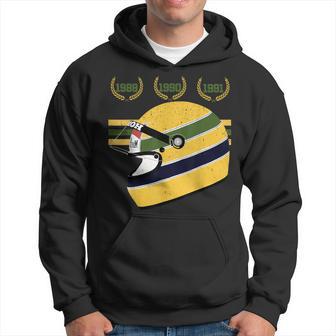 Vintage Helmet World Champion Formula Racing Circuits Sport Hoodie - Monsterry UK