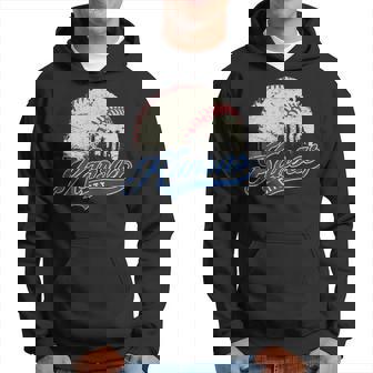 Vintage Kansas City Skyline Gameday Retro Baseball Hoodie | Seseable CA