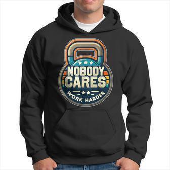 Vintage Kettlebell Work Ethic Kettlebell No Excuses Hoodie - Monsterry DE