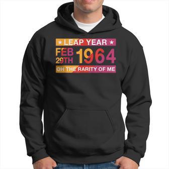 Vintage Leap Day Bday 1964 Feb 29Th 15 Leap Year 60 Birthday Hoodie - Monsterry DE