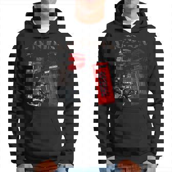 Vintage London Graphic Enjoy Travel & Discover London Hoodie - Thegiftio