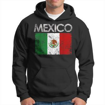 Vintage Mexico Mexican Flag Pride Hoodie - Monsterry