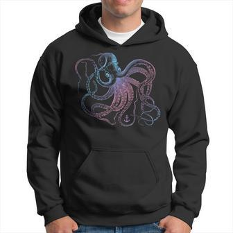 Vintage Octopus T Ocean Sea Life Cool Animals 1 Hoodie - Monsterry