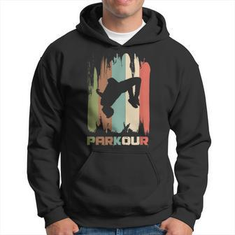 Vintage Parkour Freerunner Retro Parkour Runner Hoodie - Seseable
