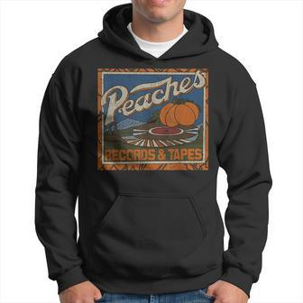 Vintage Peaches Records & Tapes 1975 Hoodie - Monsterry UK