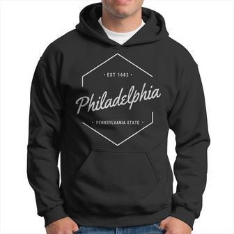 Vintage Philadelphia Pennsylvania State Souvenir Pride Hoodie - Monsterry CA