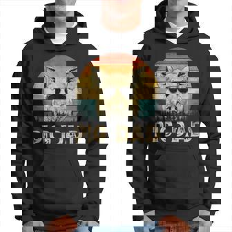 Vintage Pig Dad Pig Lovers Daddy Father's Day Hoodie | Mazezy