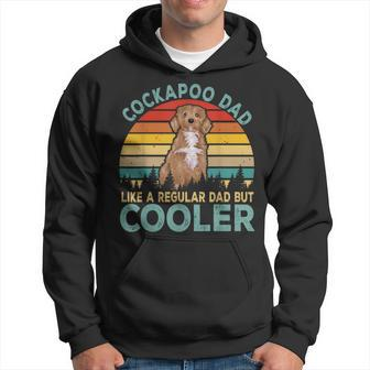 Vintage Retro Happy Father's Day Matching Cockapoo Dog Lover Hoodie - Monsterry