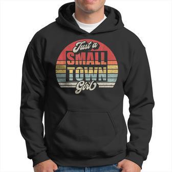 Vintage Retro-Just A Small-Town Girl Hoodie - Monsterry CA