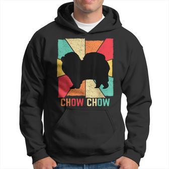 Vintage Retro Love Best Chow Dog Owner Hoodie - Monsterry