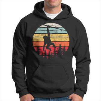 Vintage Retro Monkey Wild Animal Lover Hoodie - Monsterry