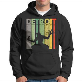 Vintage Spirit Of Detroit Retro Detroit Hoodie - Monsterry