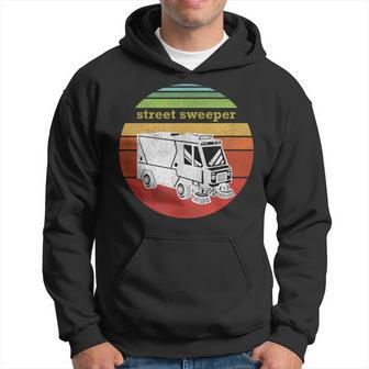Vintage Street Sweeper Occupation Retro Graphic Hoodie - Monsterry CA