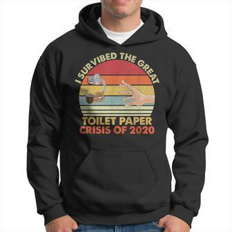 Vintage I Survived The Great Toilet Paper Crisis Of 2020 Hoodie - Monsterry