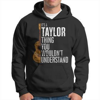 Vintage Taylor Retro It's A Taylor Thing First Name 70'S Hoodie - Monsterry DE