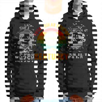 Vintage Total Solar Eclipse 2024 Totality 040824 Kentucky Hoodie | Seseable UK