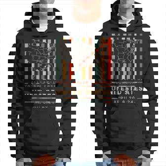 Vintage Total Solar Eclipse 2024 United States Hoodie | Mazezy