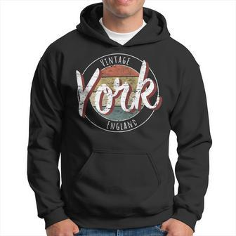 Vintage York England Hoodie - Monsterry AU