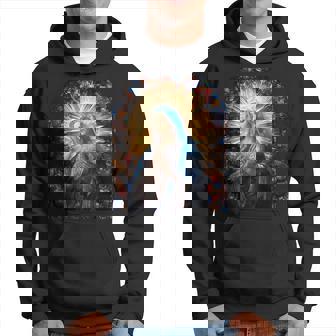 Vitrail Vierge Marie Sweat à capuche - Cadeauxyz