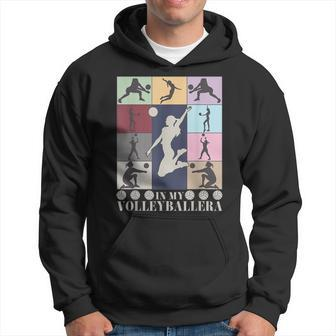 In My Volleyball Era Retro Vintage Volleyball Sport Game Day Hoodie - Monsterry UK