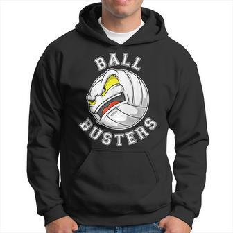 Volleyball Team For Ball Busters Hoodie - Monsterry UK