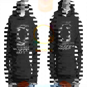 Waco Texas Totality Total Solar Eclipse April 8 2024 Hoodie | Mazezy
