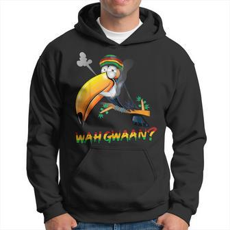 Wah Gwaan Patois Jamaica Toucan Jamaican Slang Hoodie - Monsterry DE