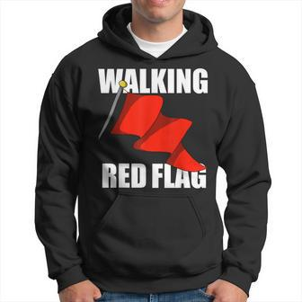 Walking Red Flag Hoodie - Monsterry
