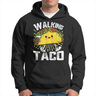 Walking Taco Tacos Lovers Costume Tacos Hoodie - Monsterry